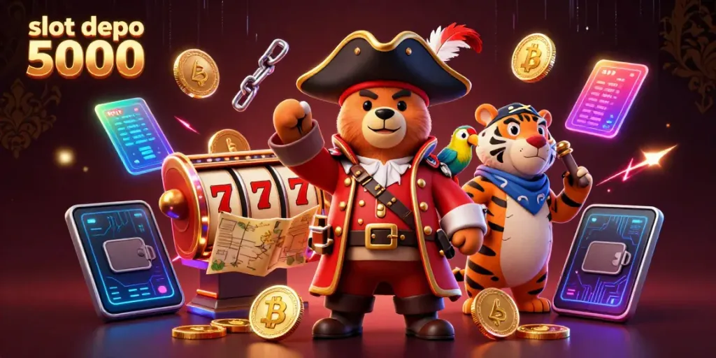 Engage with thrilling gameplay at slot depo 5000 featuring exciting jackpot slots and vibrant casino elements.